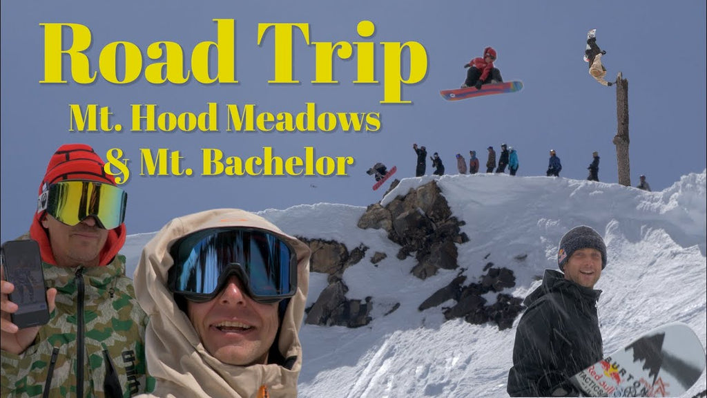 Craig McMorris roadtripping from Mt. Hood Meadows to Mt. Bachelor