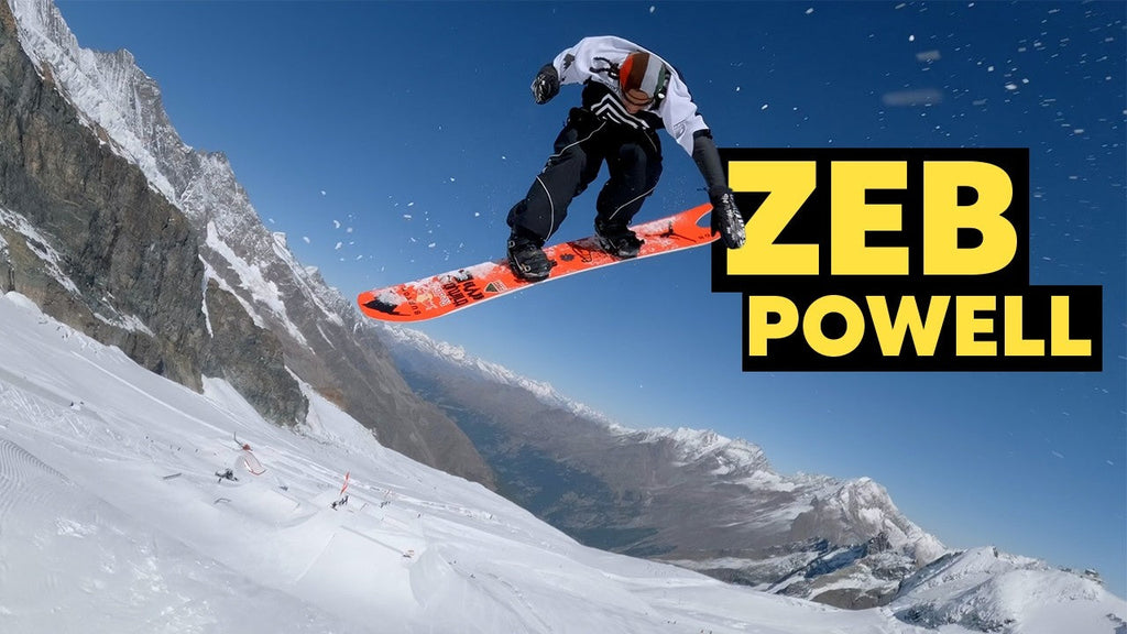 Zeb Powell and Gimbal God in Saas-Fee