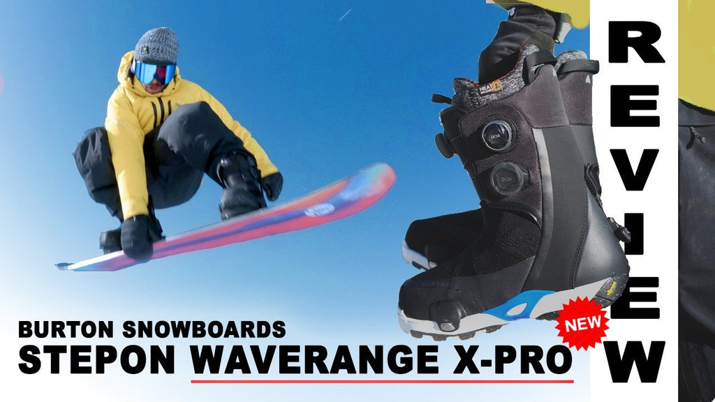 Mark Sollors breaking down Burton's new StepOn Waverange X Pro boots