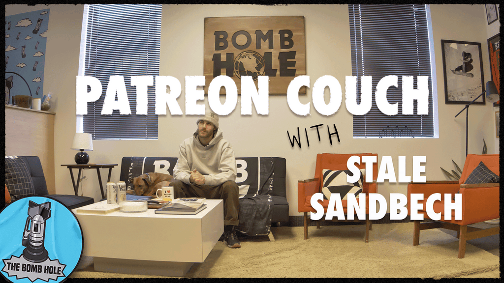 Patreon Couch with Stale Sandbech