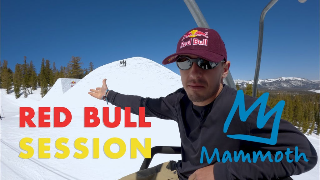 Mark McMorris Riding Red Bull Session at Mammoth