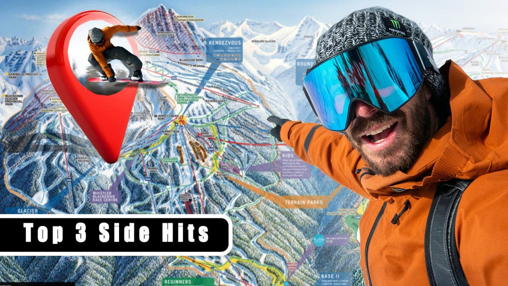 Top 3 Side Hits on Whistler - Full Map Guide via Mark Sollors